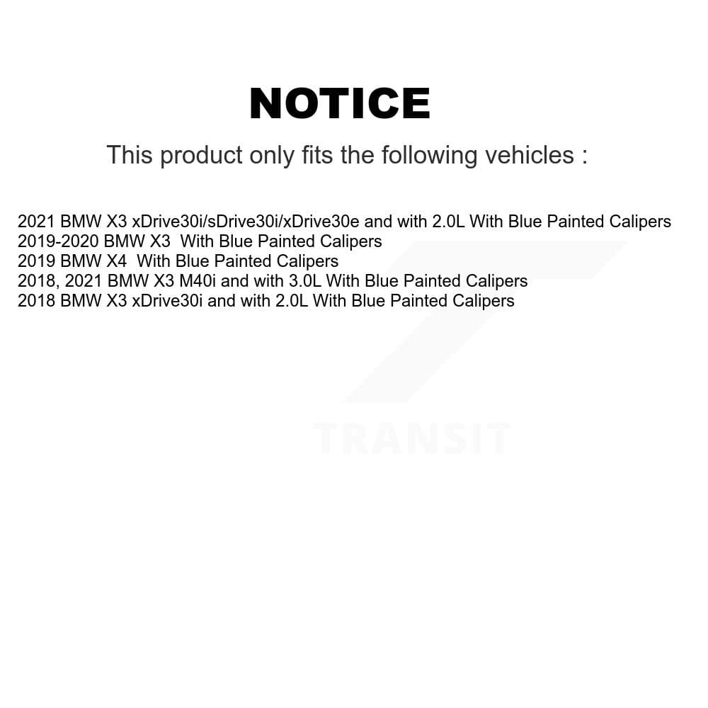 TEC - KTW-101021 - Front Disc Brake Pad Kits image 15