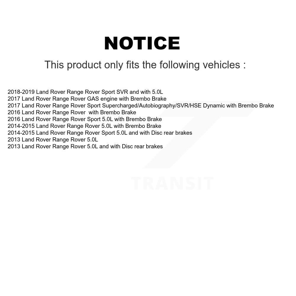 TEC - KTW-101030 - Front Disc Brake Pad Kits image 15