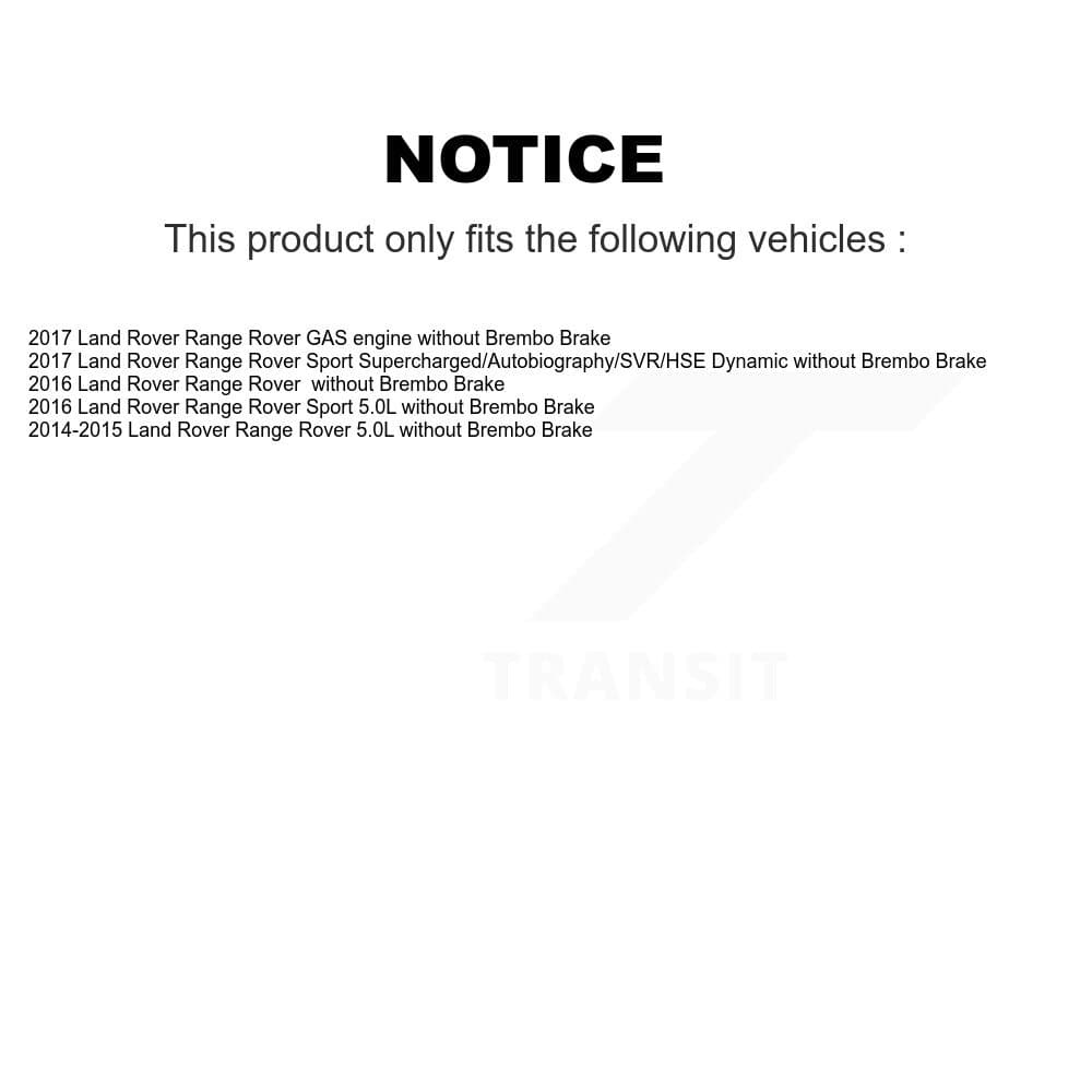 TEC - KTW-101031 - Front Disc Brake Pad Kits image 15