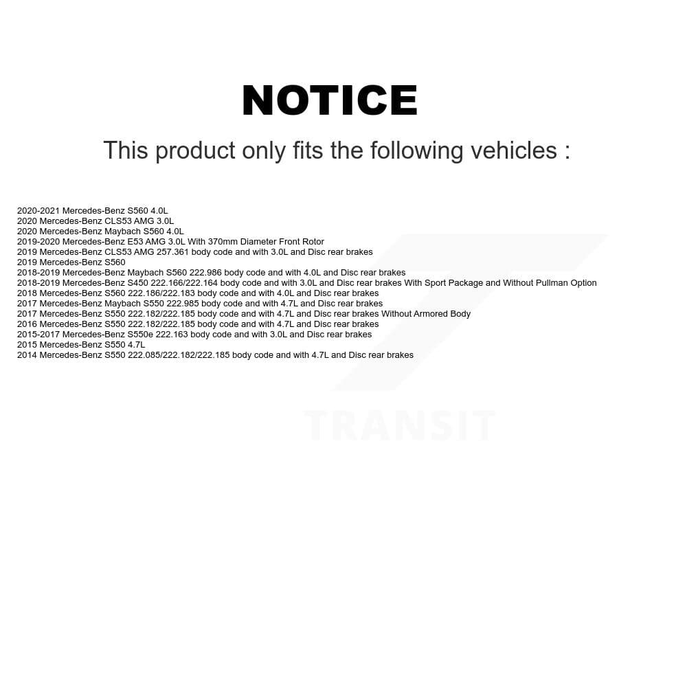 TEC - KTW-101043 - Front Disc Brake Pad Kits image 15