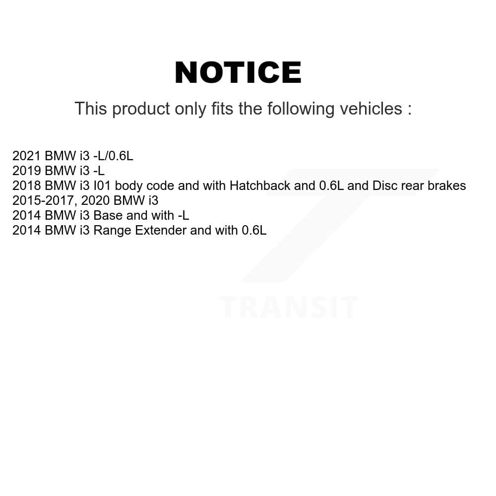 TEC - KTW-101336 - Rear Disc Brake Pad Kits image 15