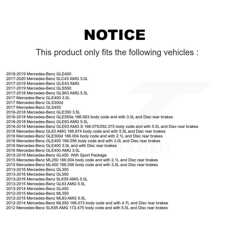 TEC - KTW-101343 - Rear Disc Brake Pad Kits image 15
