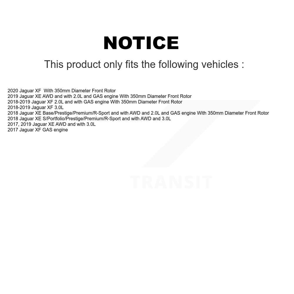 TEC - KTW-101526 - Front and Rear Disc Brake Pad Kits image 15
