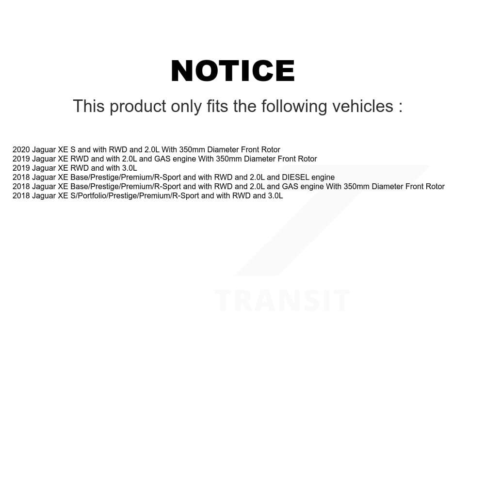 TEC - KTW-101562 - Front Disc Brake Pad Kits image 15