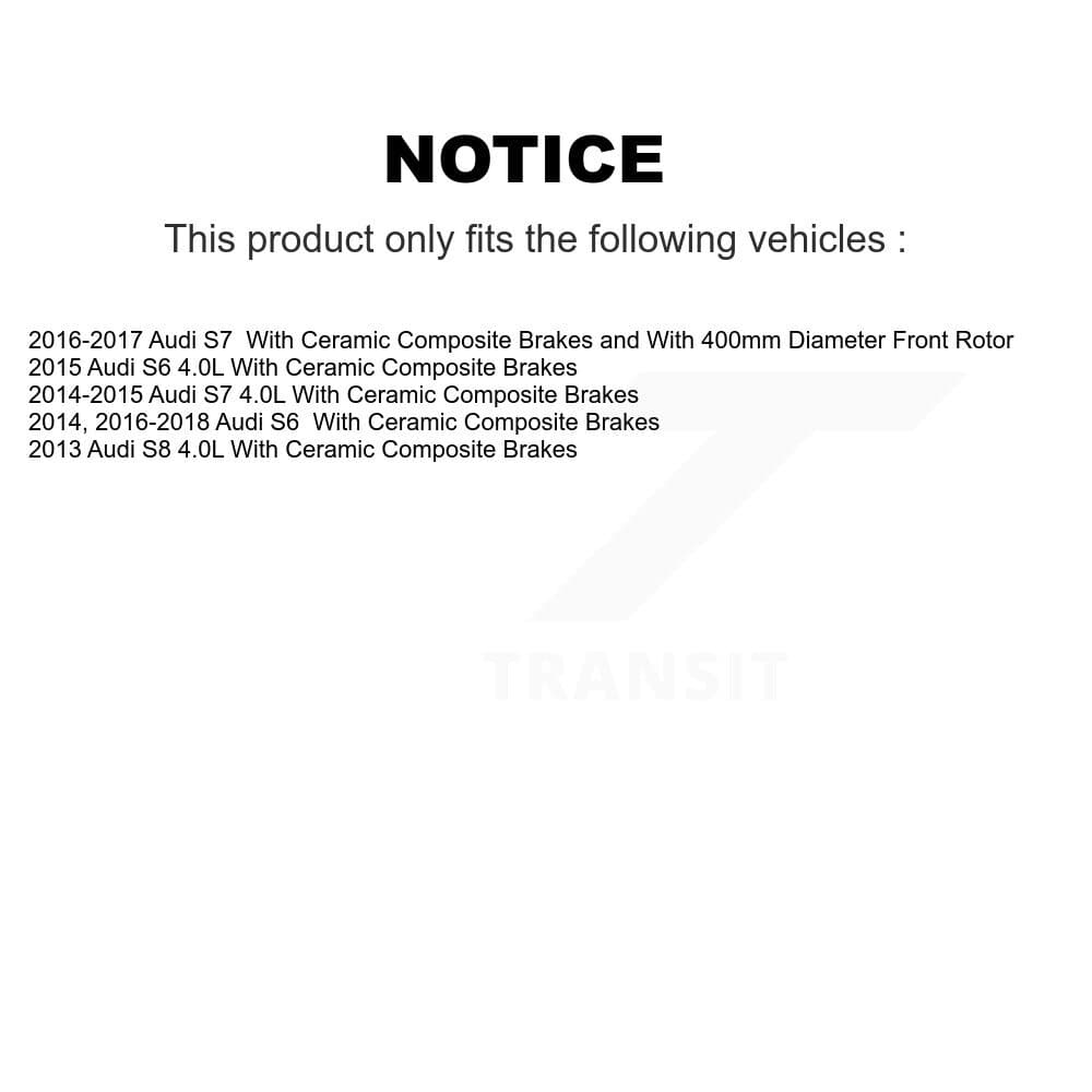 TEC - KTW-101565 - Front Disc Brake Pad Kits image 15