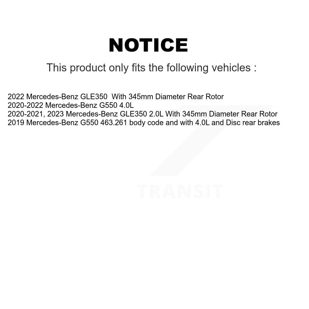 TEC - KTW-101659 - Front and Rear Disc Brake Pad Kits image 15