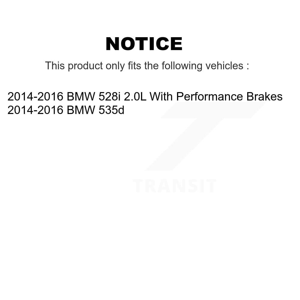TEC - KTW-101780 - Front and Rear Disc Brake Pad Kits image 15