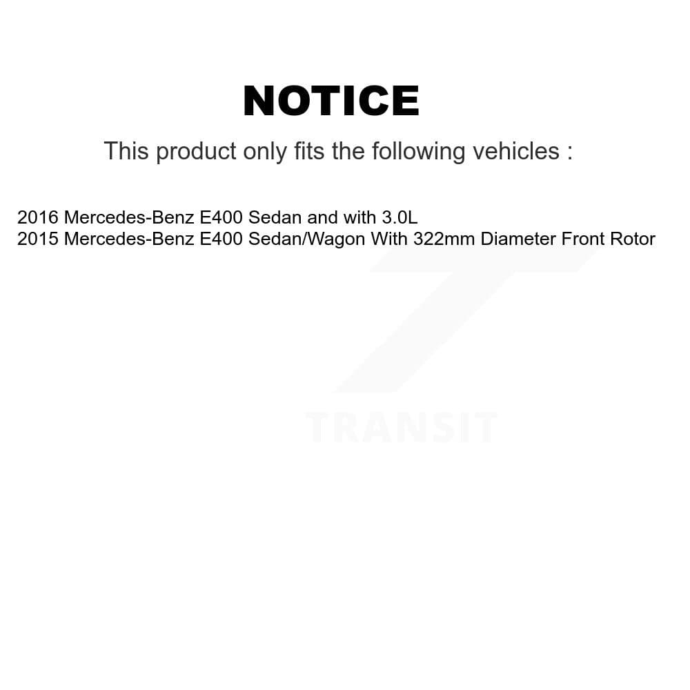 TEC - KTW-101798 - Front and Rear Disc Brake Pad Kits image 19