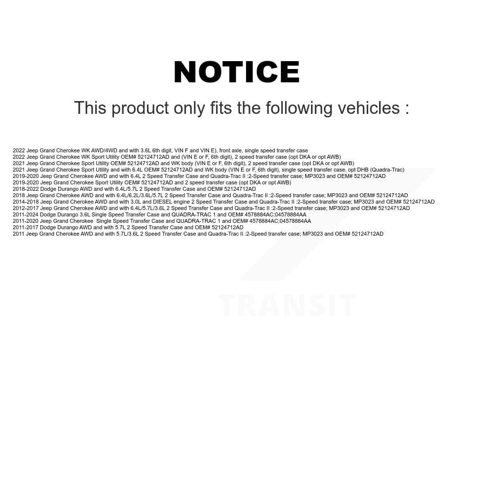 Kugel - NCV-CH10066 - Front Right CV Axle Shaft image 12