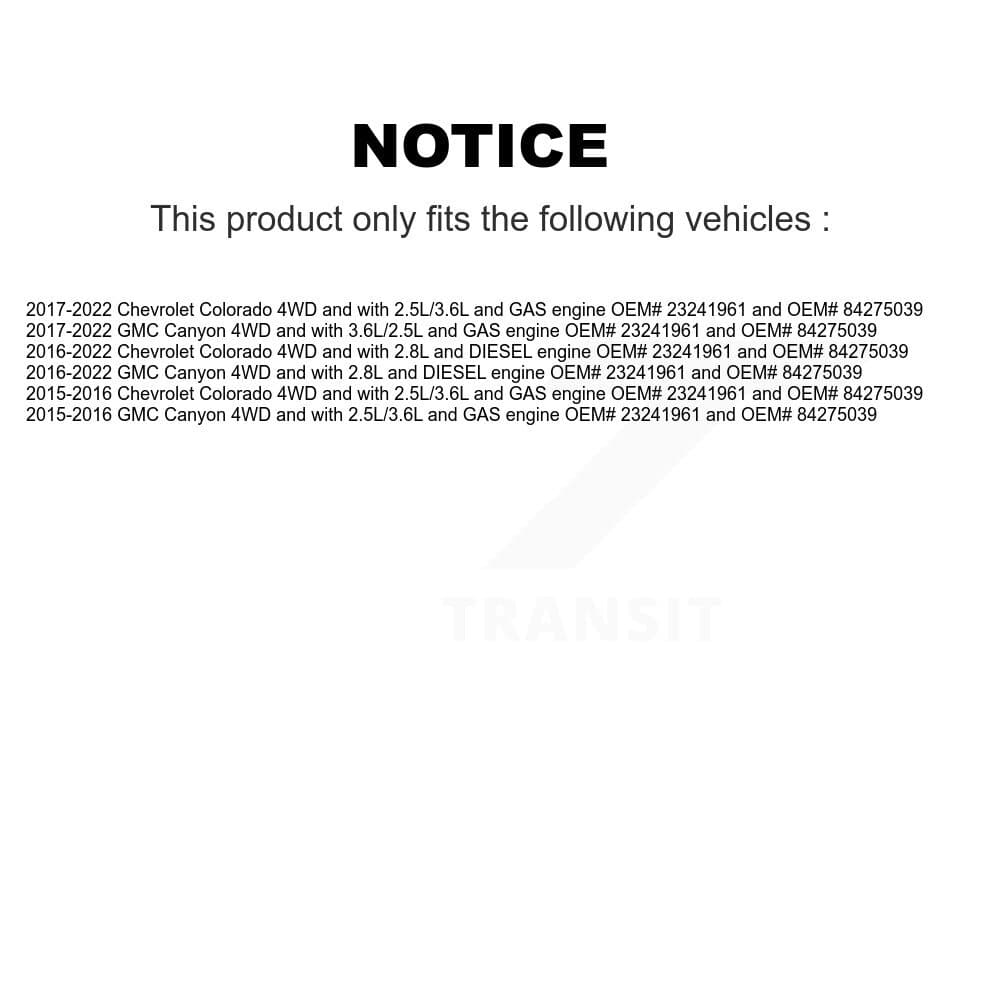 Kugel - NCV-GM10183 - Front Left CV Axle Shaft image 12