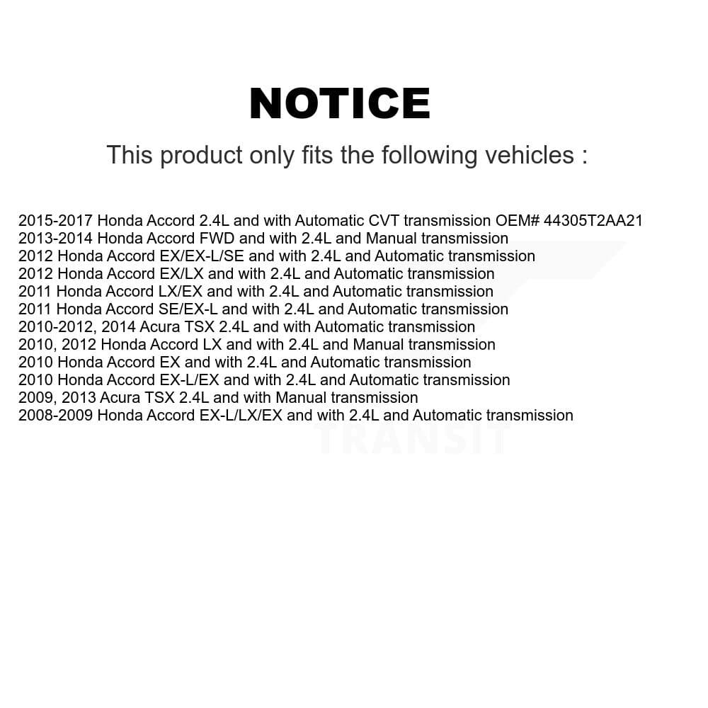 Kugel - NCV-HO36122 - Front Right CV Axle Shaft image 12