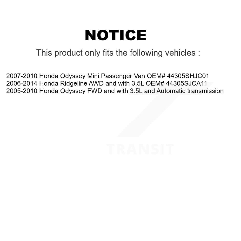 Kugel - NCV-HO36577 - Front Right CV Axle Shaft image 12