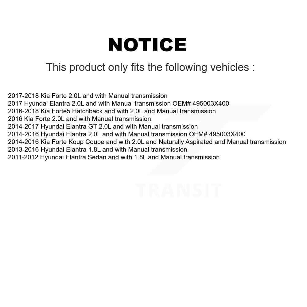 Kugel - NCV-HY37049 - Front Left CV Axle Shaft image 12