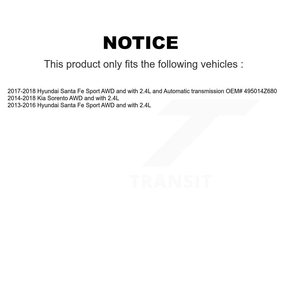 Kugel - NCV-HY37074 - Front Right CV Axle Shaft image 12
