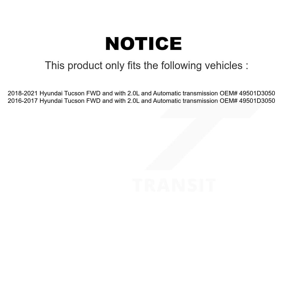 Kugel - NCV-HY37112 - Front Right CV Axle Shaft image 12
