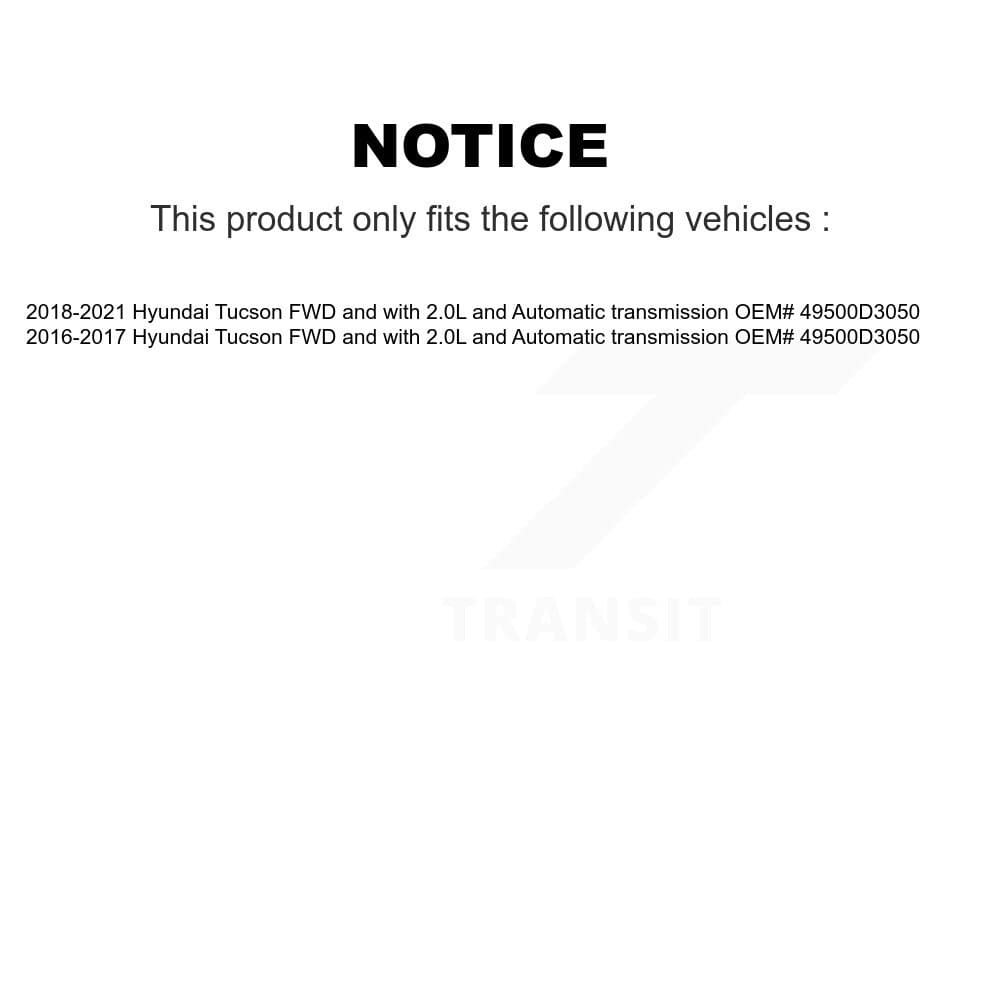 Kugel - NCV-HY37124 - Front Left CV Axle Shaft image 12