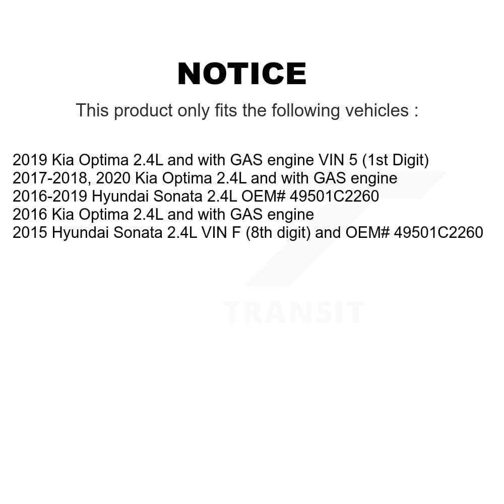 Kugel - NCV-HY71001 - Front Right CV Axle Shaft image 12