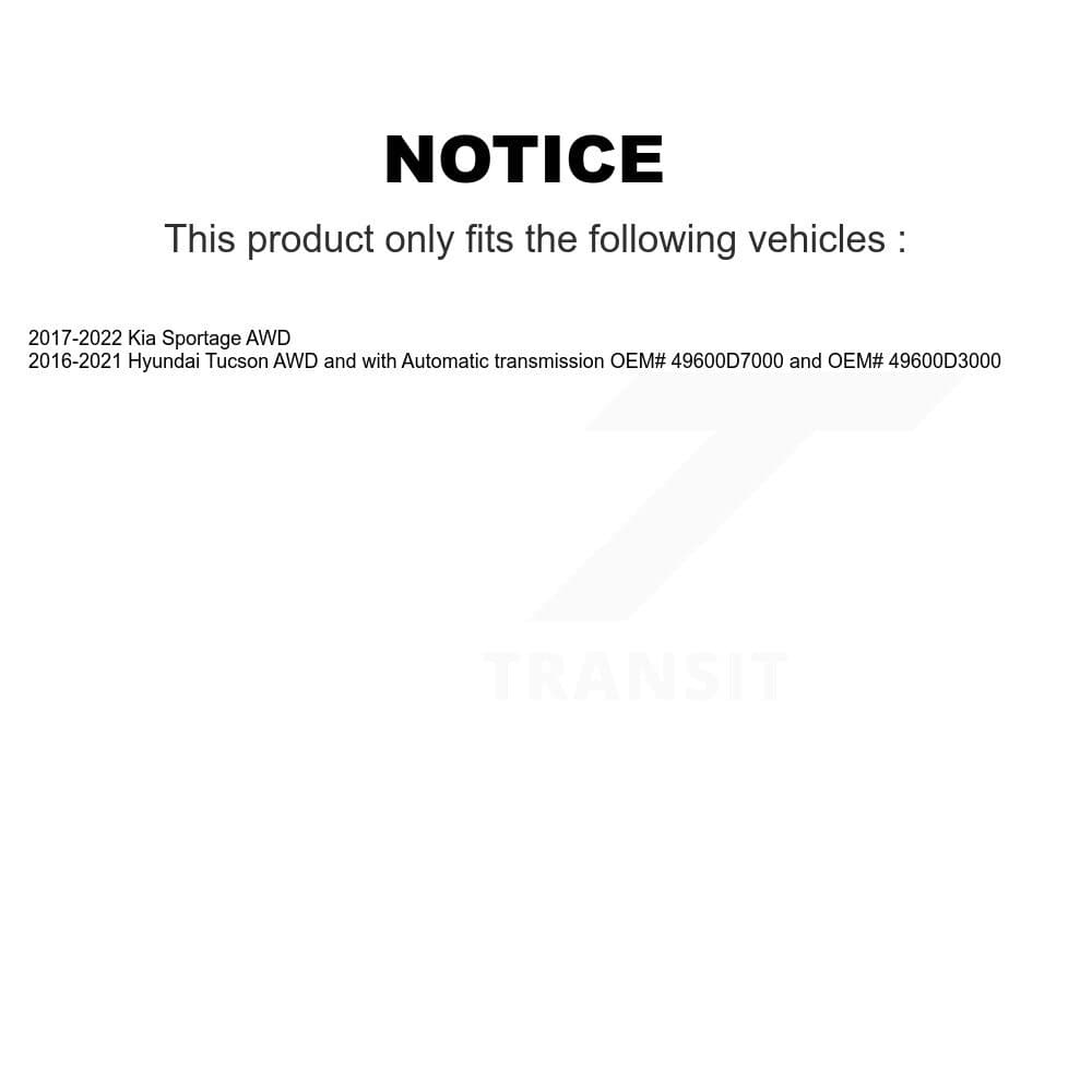 Kugel - NCV-HY75095 - Rear Right CV Axle Shaft image 12