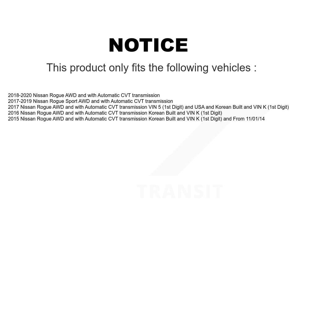 Kugel - NCV-NI53052 - Rear Left CV Axle Shaft image 12