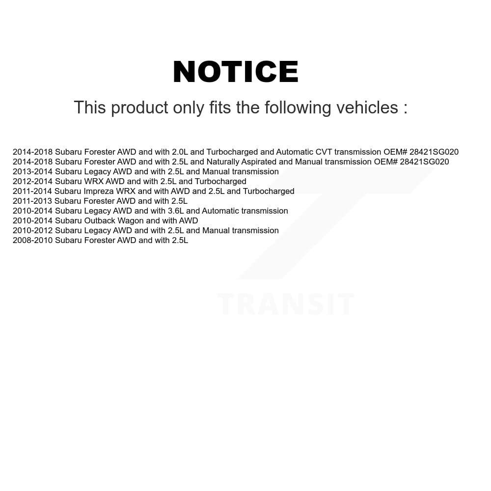 Kugel - NCV-SB66021 - Rear Left CV Axle Shaft image 12