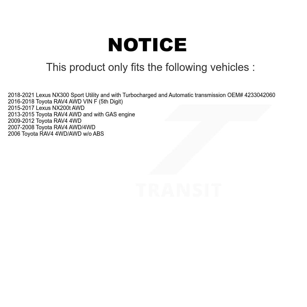 Kugel - NCV-TO69019 - Rear Left CV Axle Shaft image 12
