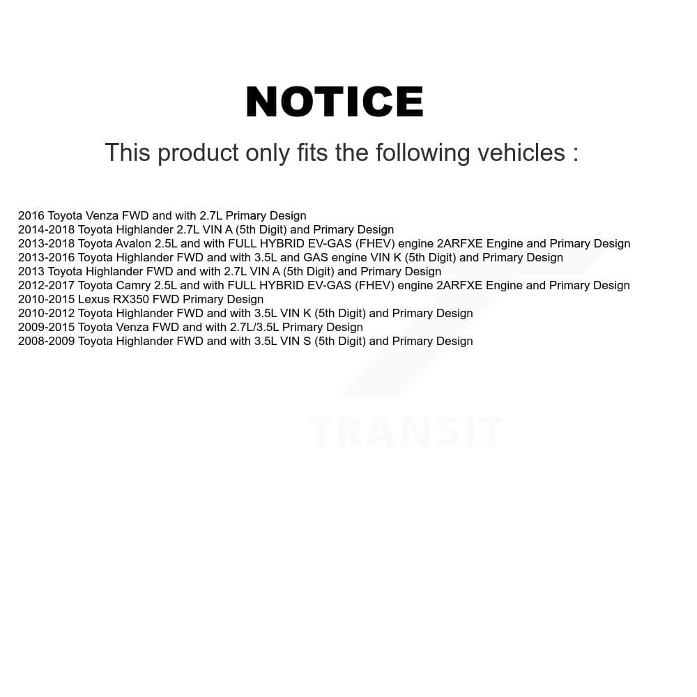 Kugel - NCV-TO69167 - Front Right CV Axle Shaft image 12