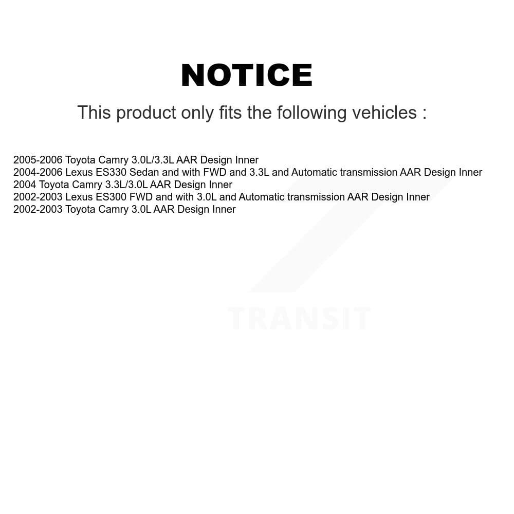 Kugel - NCV-TO69527 - Front Right CV Axle Shaft image 12