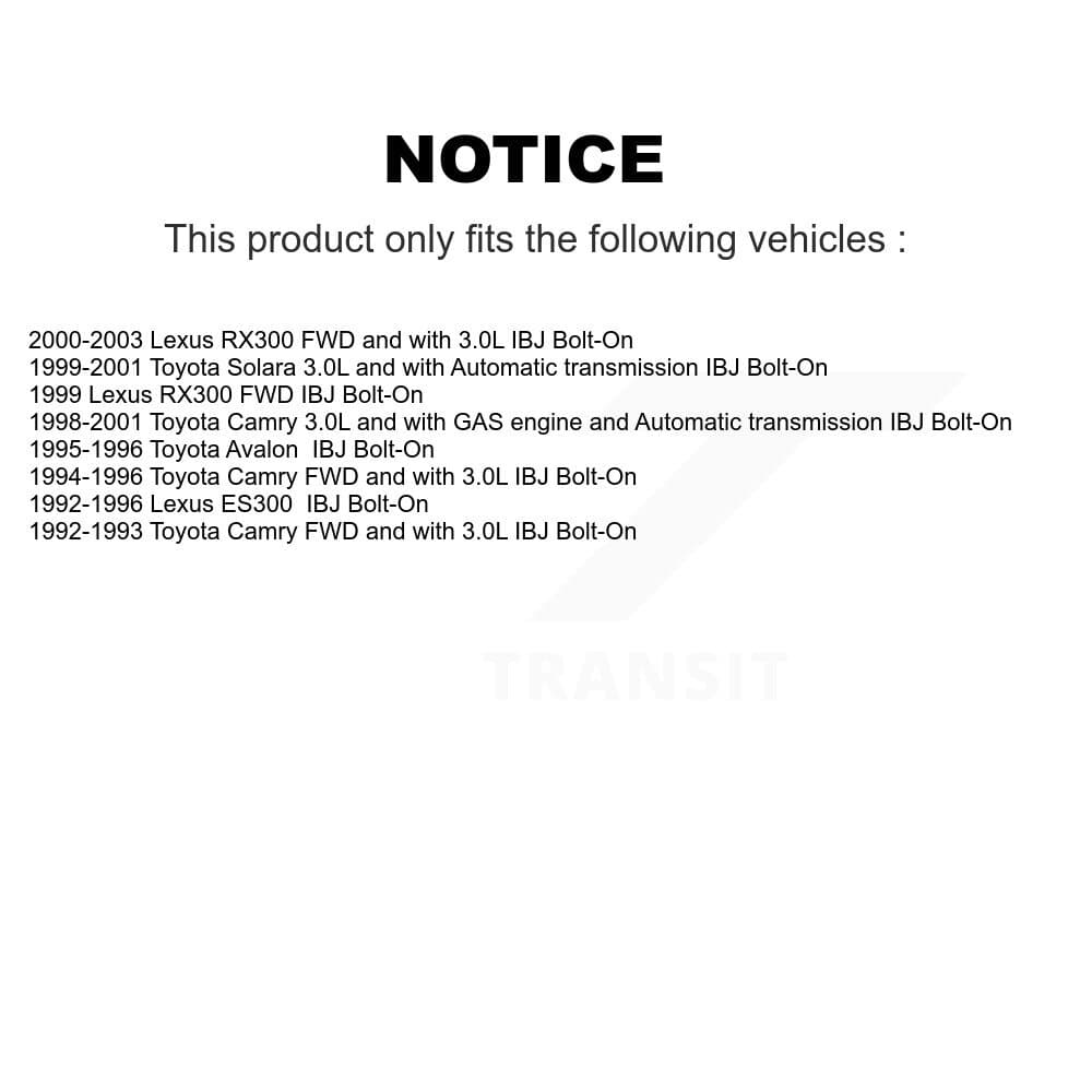 Kugel - NCV-TO69530 - Front Right CV Axle Shaft image 12
