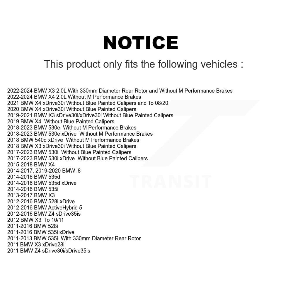 AmeriBRAKES - NWF-EPS1473 - Rear Disc Brake Pad image 2