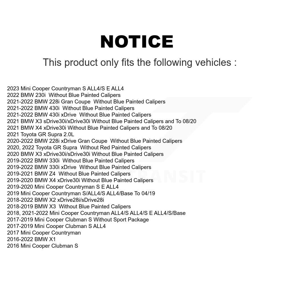 AmeriBRAKES - NWF-EPS1892 - Front Disc Brake Pad image 2