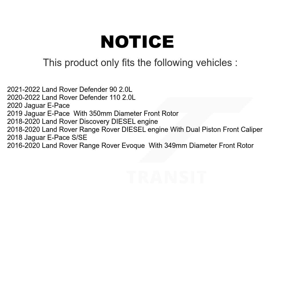 AmeriBRAKES - NWF-EPS2133 - Front Disc Brake Pad image 2