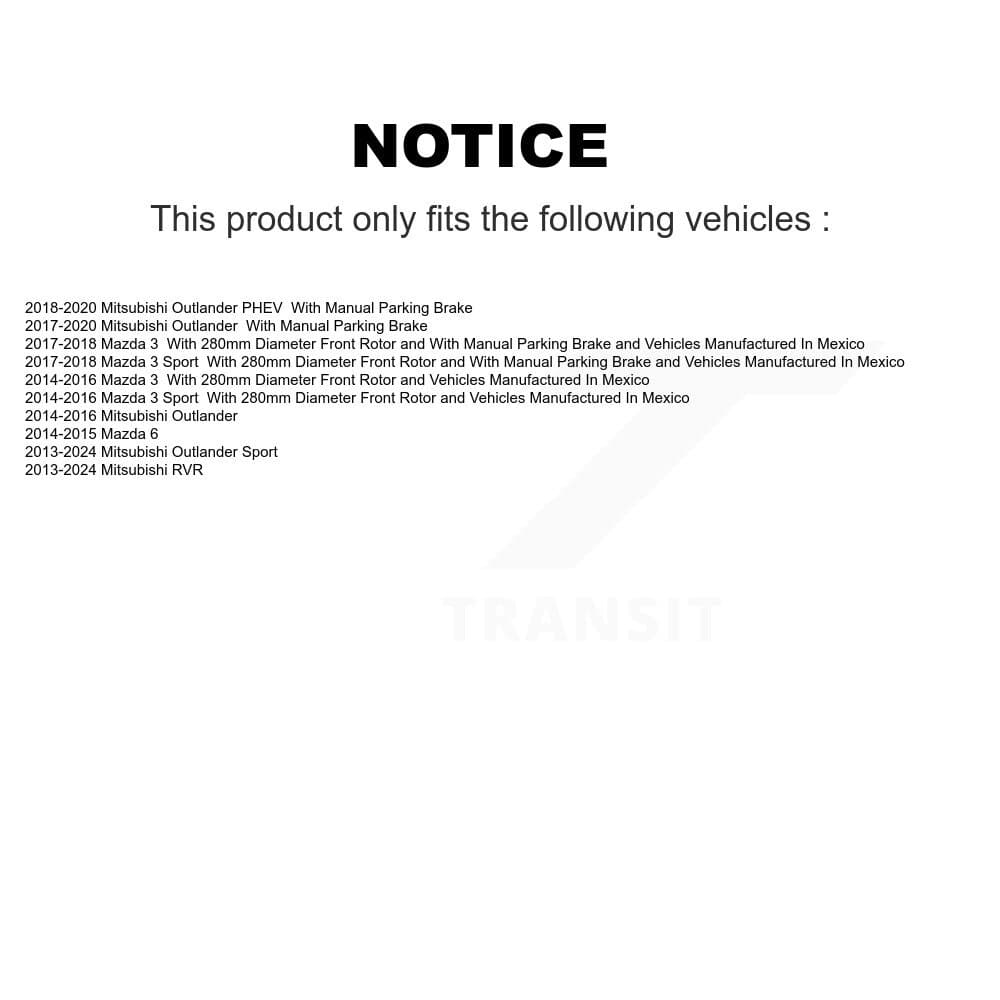 AmeriBRAKES - NWF-PRC1679 - Rear Disc Brake Pad image 8