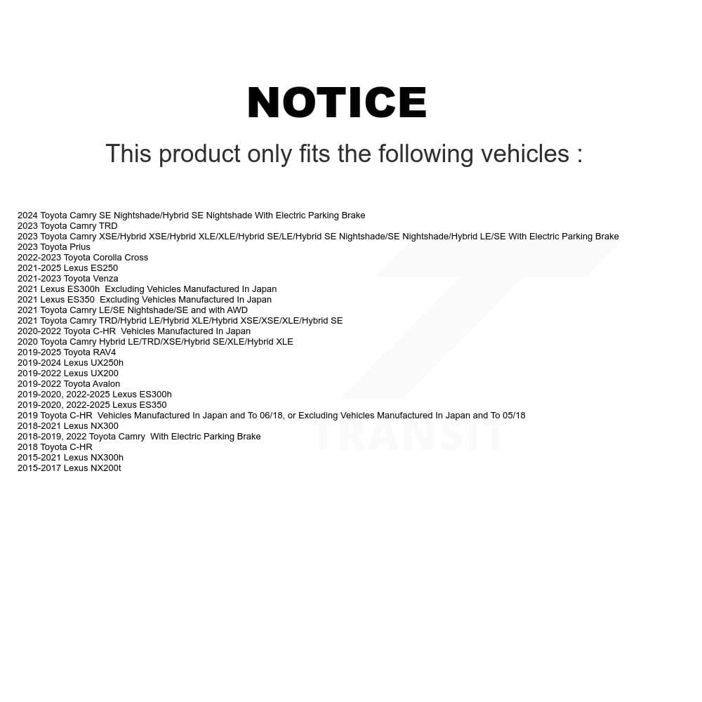 AmeriBRAKES - NWF-PRC1805 - Rear Disc Brake Pad image 8