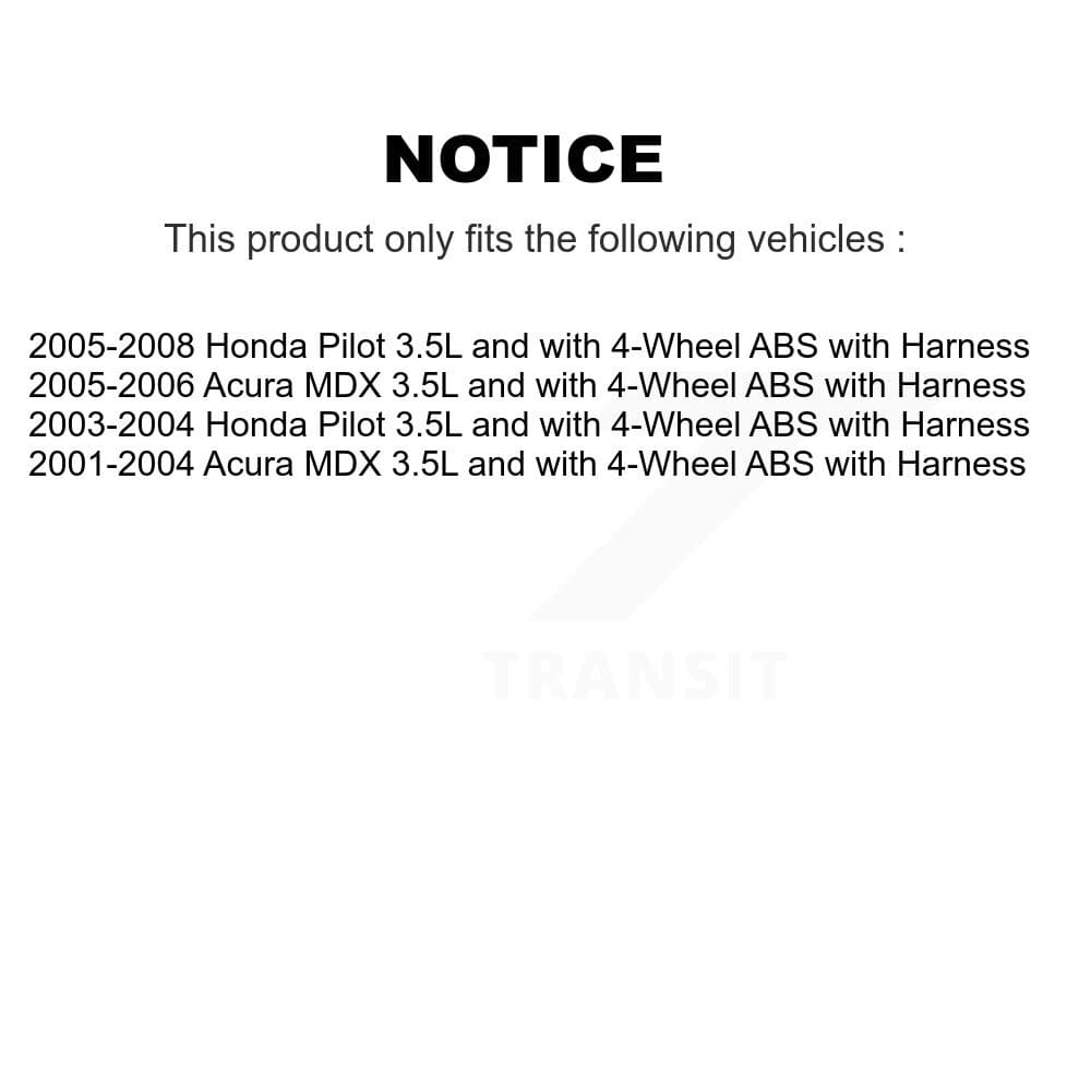 Mpulse - SEN-2ABS0168 - Rear Right ABS Wheel Speed Sensor image 2