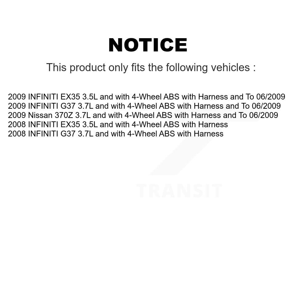 Mpulse - SEN-2ABS0333 - Rear Left ABS Wheel Speed Sensor image 2