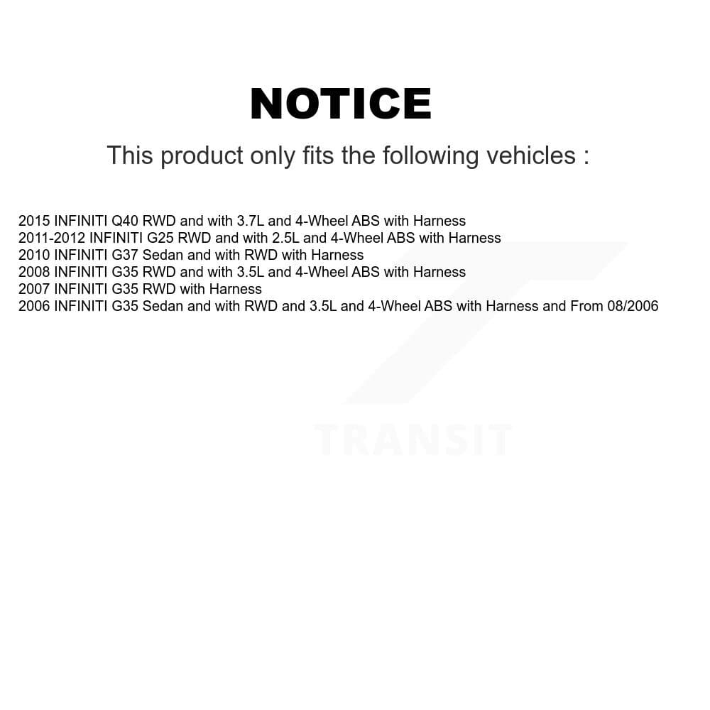 Mpulse - SEN-2ABS0336 - Front ABS Wheel Speed Sensor image 2