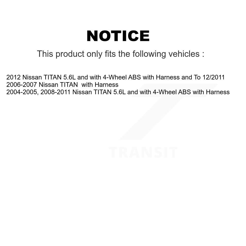 Mpulse - SEN-2ABS0424 - Rear Left ABS Wheel Speed Sensor image 2