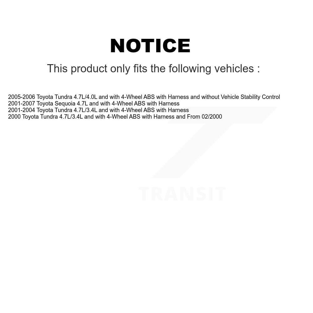 Mpulse - SEN-2ABS0472 - Front Right ABS Wheel Speed Sensor image 2