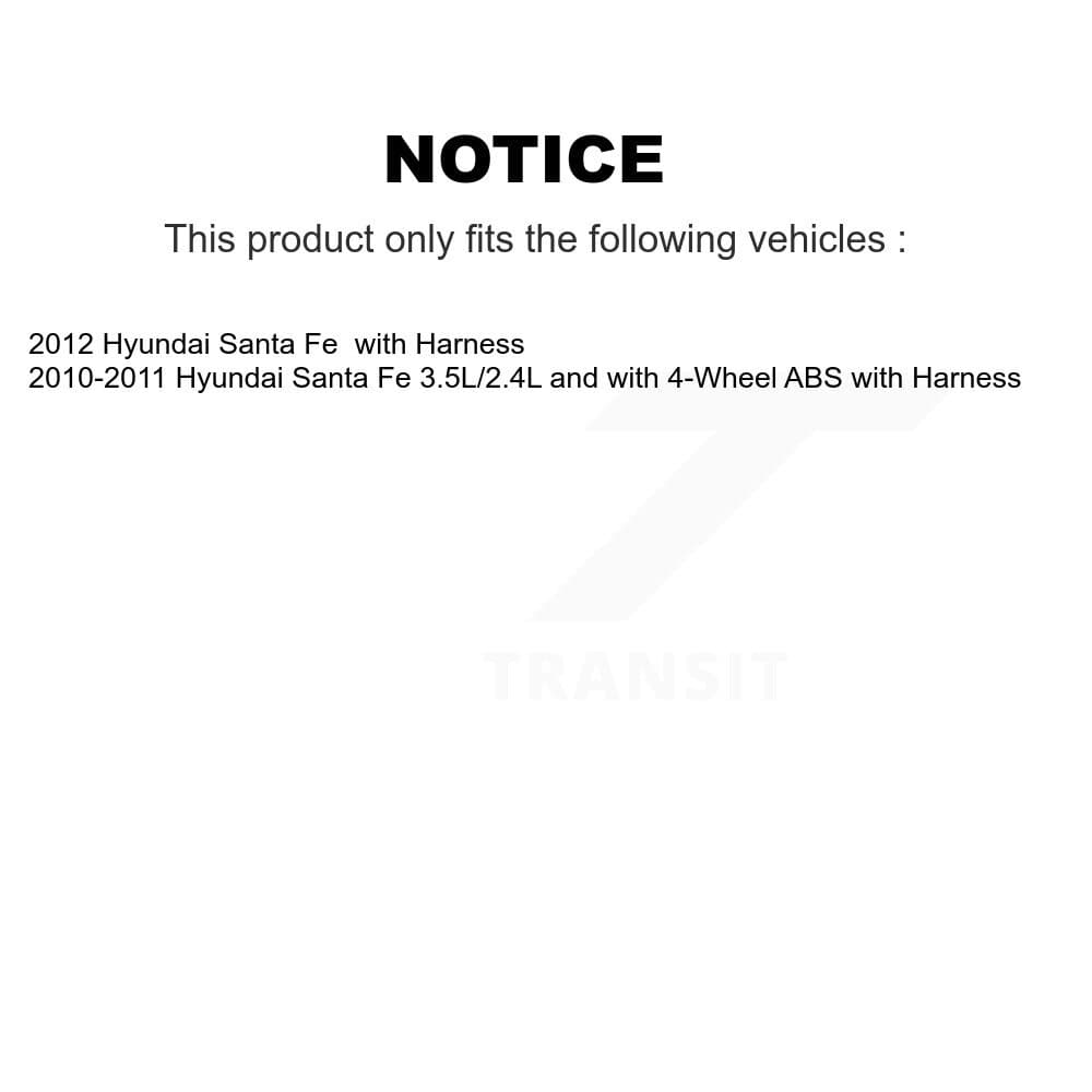 Mpulse - SEN-2ABS0546 - Front Right ABS Wheel Speed Sensor image 2