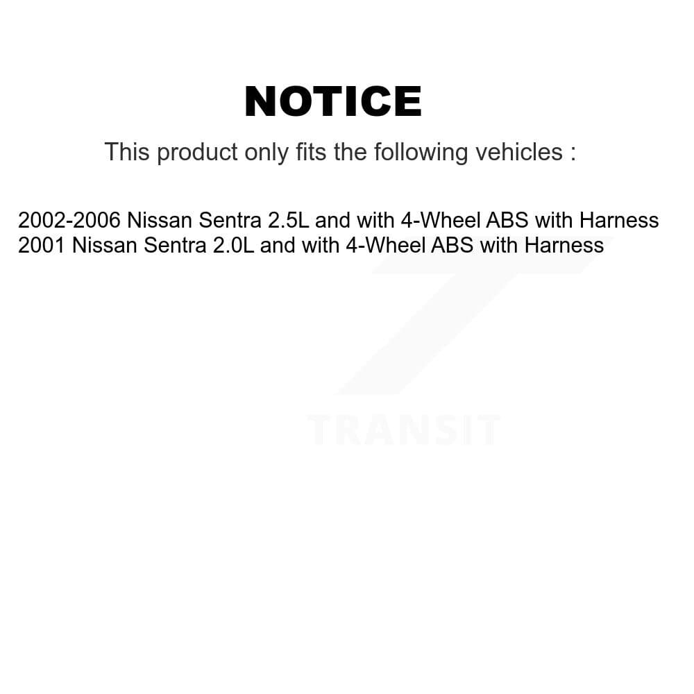 Mpulse - SEN-2ABS0724 - Rear Left ABS Wheel Speed Sensor image 2