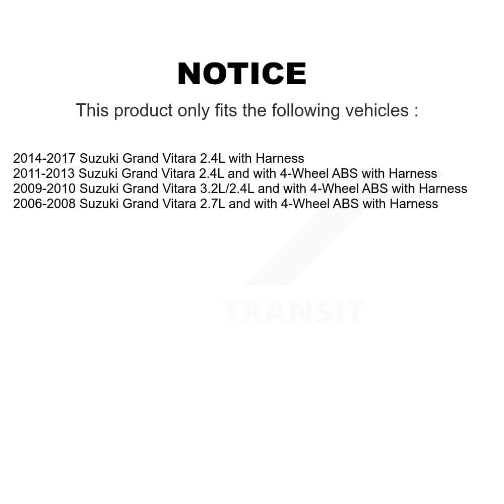 Mpulse - SEN-2ABS0737 - Rear Left ABS Wheel Speed Sensor image 2