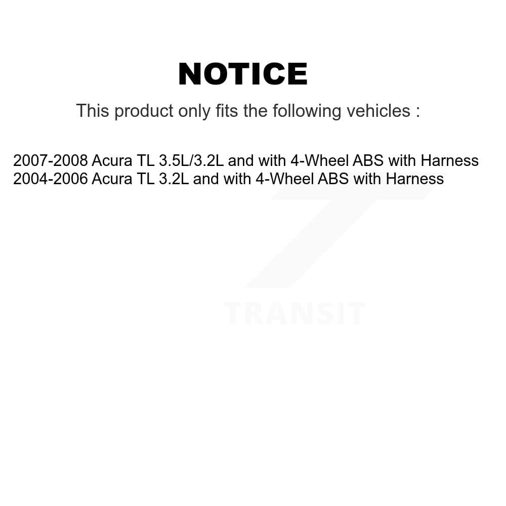 Mpulse - SEN-2ABS0778 - Rear Right ABS Wheel Speed Sensor image 2