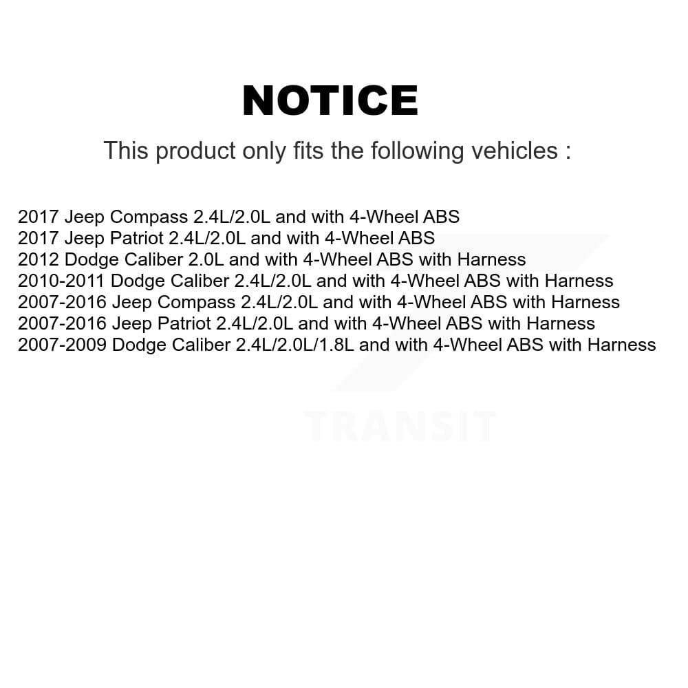 Mpulse - SEN-2ABS0812 - Front Left ABS Wheel Speed Sensor image 2