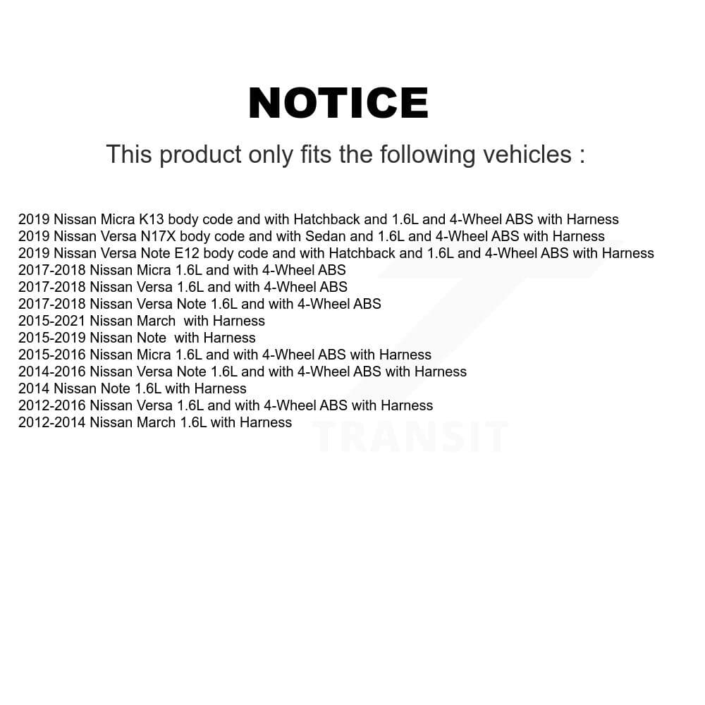 Mpulse - SEN-2ABS0859 - Front ABS Wheel Speed Sensor image 2