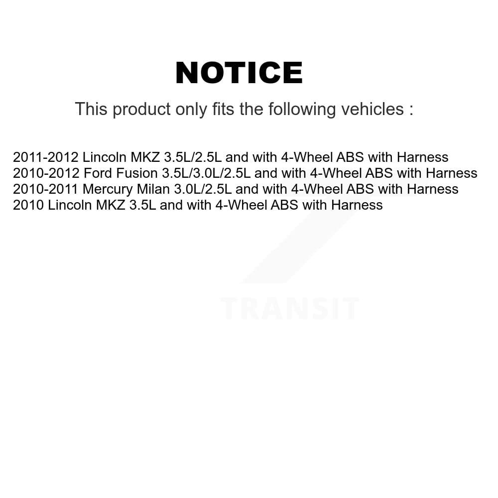 Mpulse - SEN-2ABS2578 - Front Right ABS Wheel Speed Sensor image 2