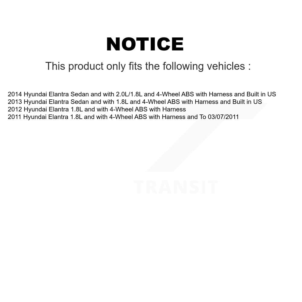 Mpulse - SEN-2ABS2631 - Rear Right ABS Wheel Speed Sensor image 2