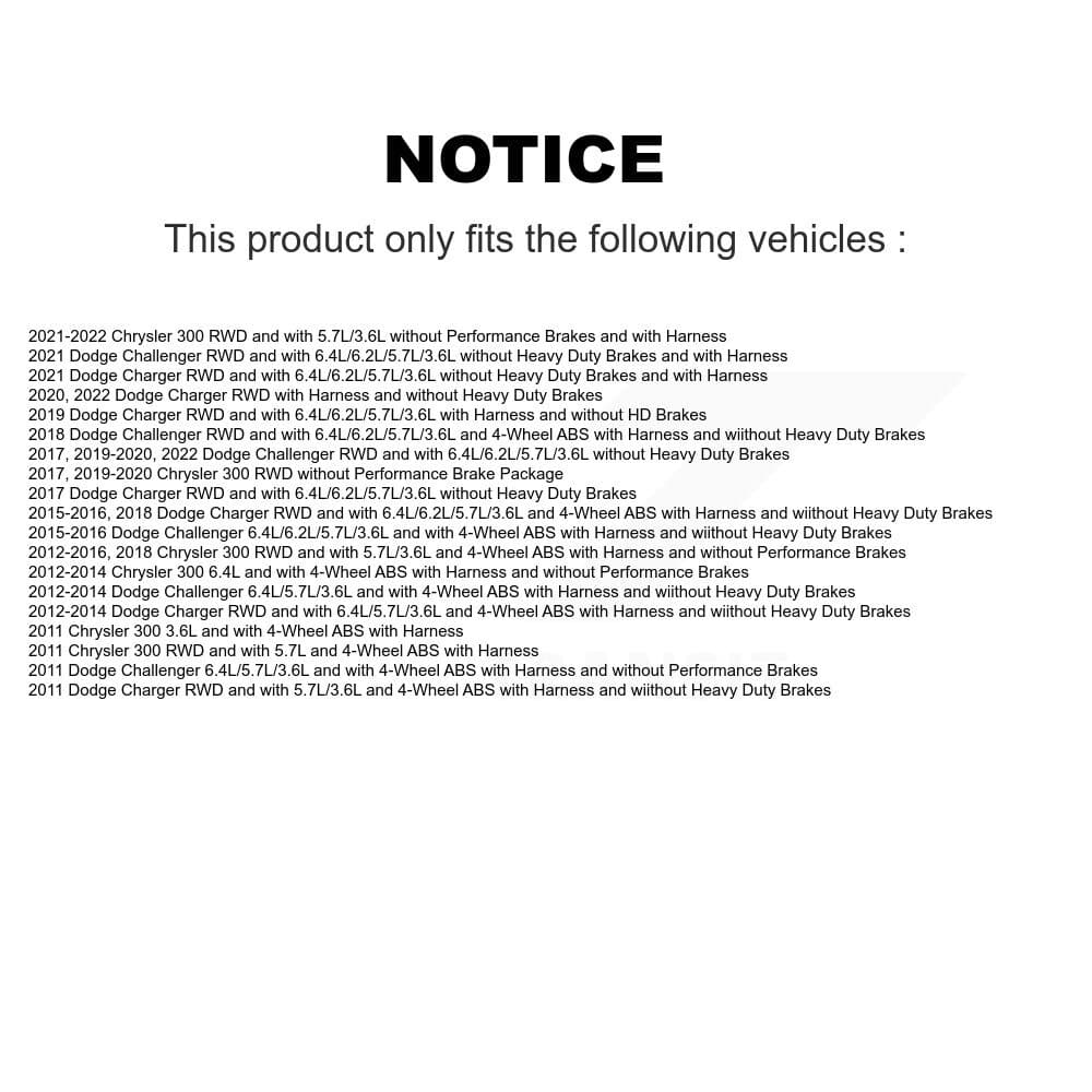 Mpulse - SEN-2ABS2660 - Rear Right ABS Wheel Speed Sensor image 2