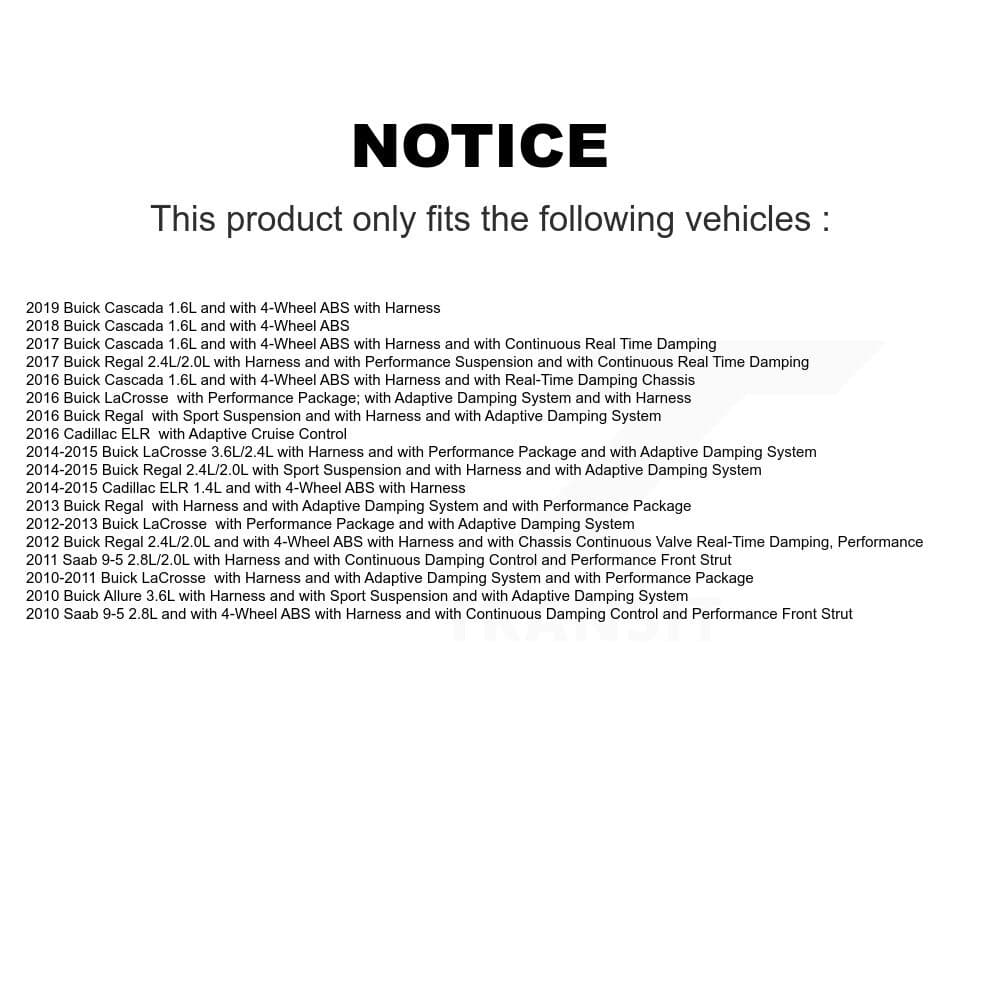 Mpulse - SEN-2ABS2674 - Front ABS Wheel Speed Sensor image 2