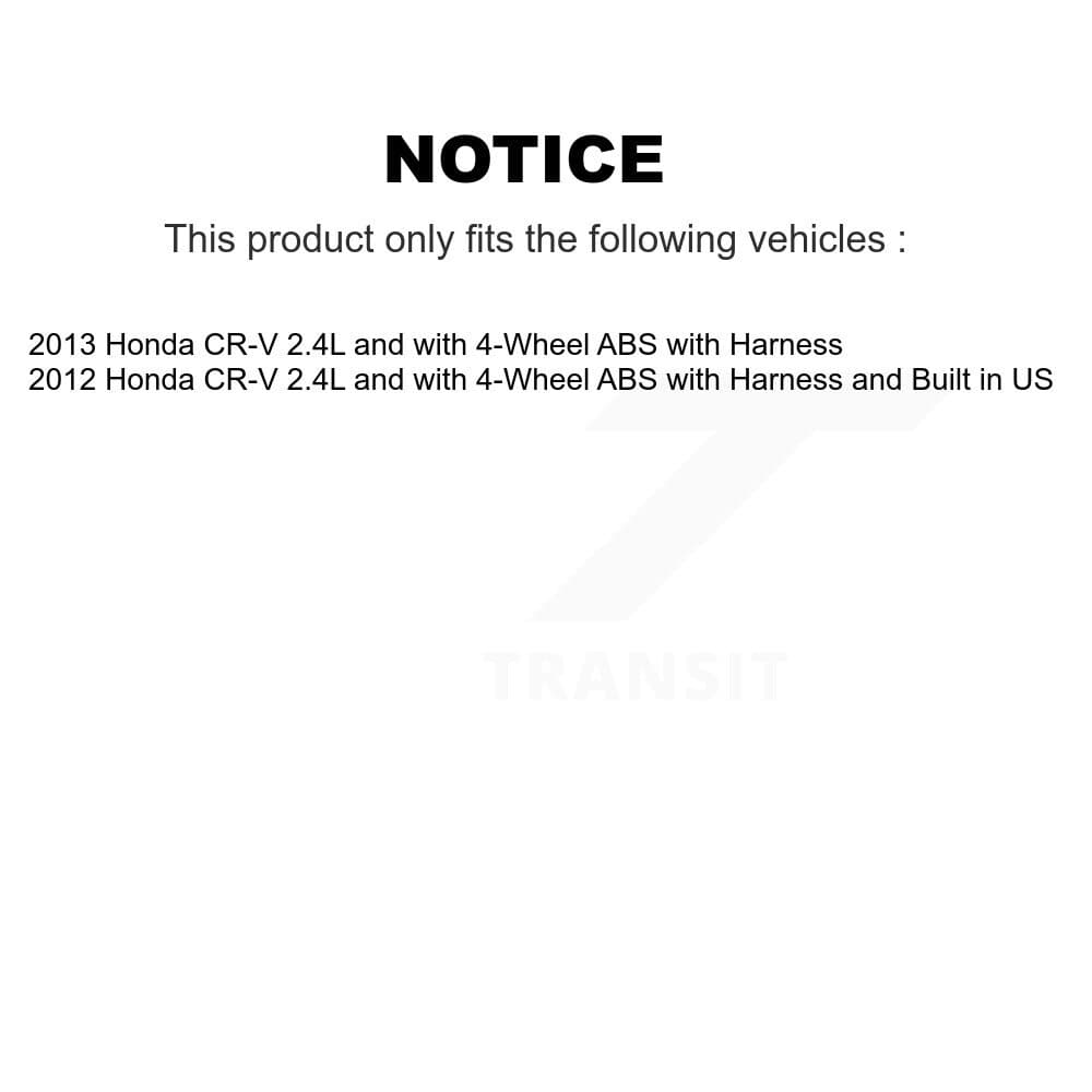 Mpulse - SEN-2ABS2841 - Front Right ABS Wheel Speed Sensor image 2