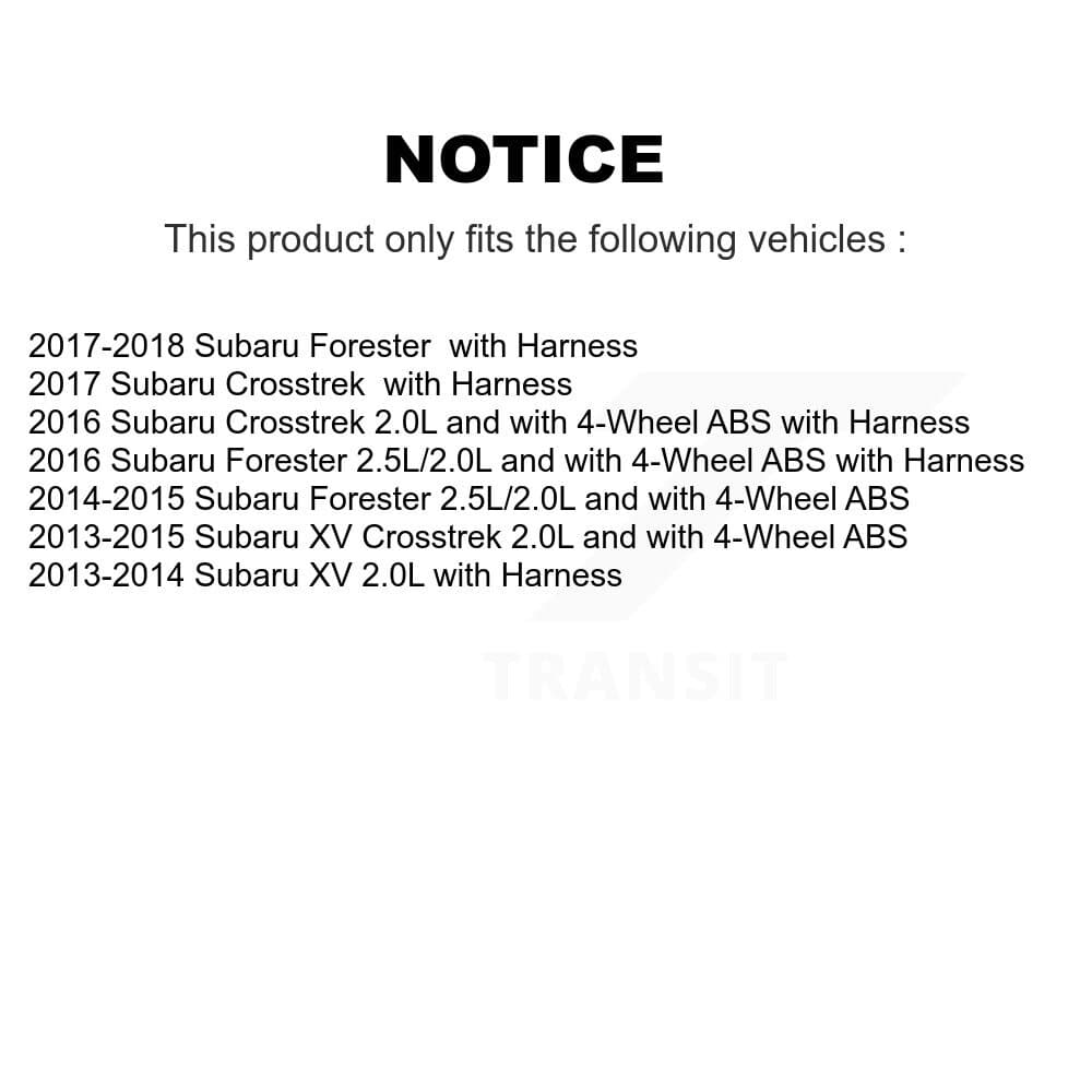 Mpulse - SEN-2ABS2844 - Rear Left ABS Wheel Speed Sensor image 2